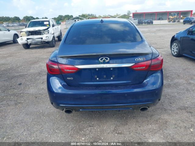 JN1FV7AR7JM481492 Infiniti Q50 3.0t Red Sport 400