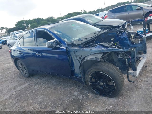 JN1FV7AR7JM481492 Infiniti Q50 3.0t Red Sport 400