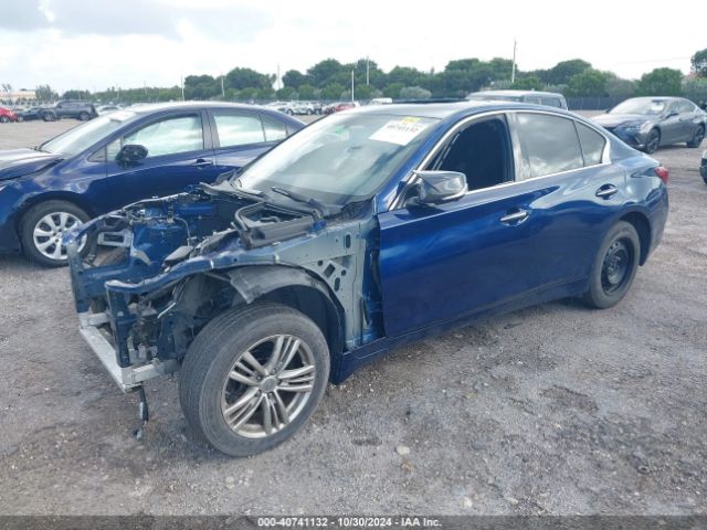 JN1FV7AR7JM481492 Infiniti Q50 3.0t Red Sport 400