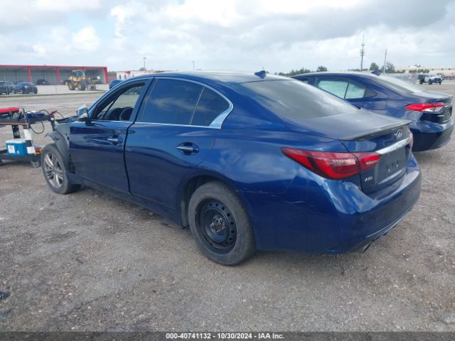 JN1FV7AR7JM481492 Infiniti Q50 3.0t Red Sport 400