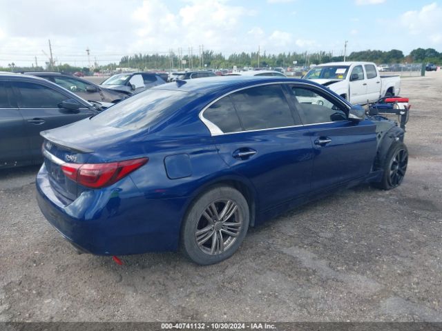 JN1FV7AR7JM481492 Infiniti Q50 3.0t Red Sport 400