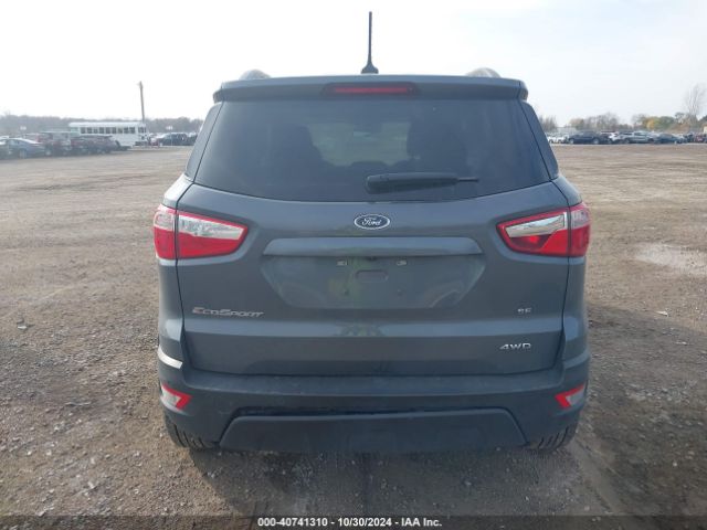 MAJ6S3GL1LC344306 Ford Ecosport Se