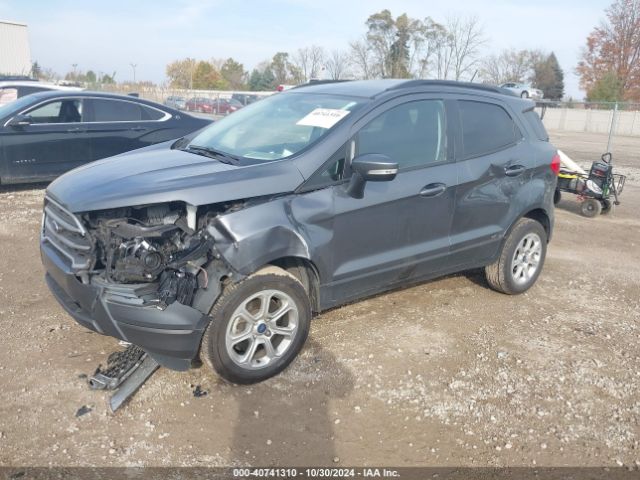 MAJ6S3GL1LC344306 Ford Ecosport Se