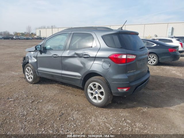 MAJ6S3GL1LC344306 Ford Ecosport Se