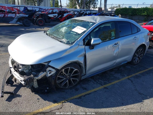 Toyota COROLLA SE 2022 JTDS4MCE3NJ089575 Image 2