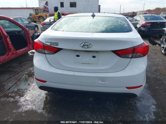 5NPDH4AEXGH732676 Hyundai ELANTRA SE