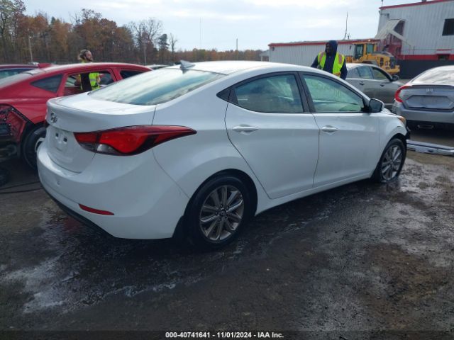 5NPDH4AEXGH732676 Hyundai ELANTRA SE