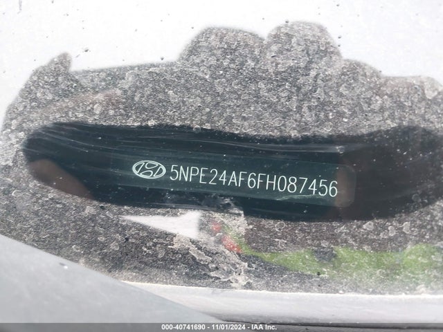 Hyundai SONATA SE 2015 5NPE24AF6FH087456 Image 9