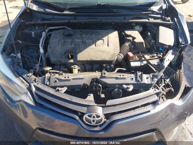 Toyota COROLLA LE 2016 2T1BURHE4GC647664 Image 10