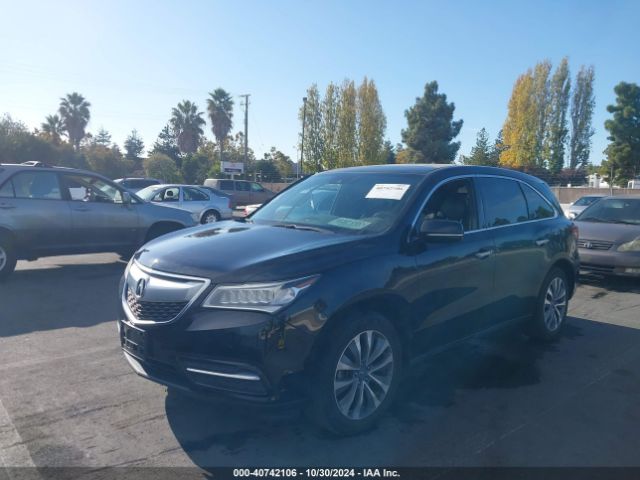 5FRYD3H49GB008883 Acura Mdx Technology   Acurawatch Plus Packages/technology Package