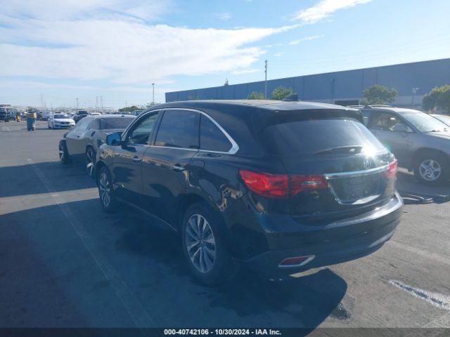 5FRYD3H49GB008883 Acura Mdx Technology   Acurawatch Plus Packages/technology Package