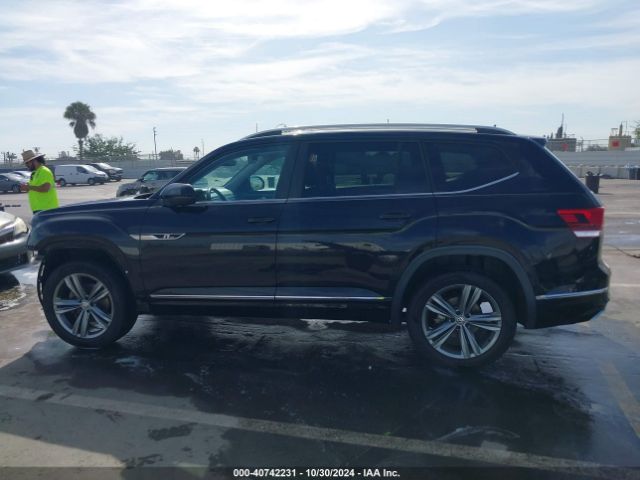 1V2YR2CA2KC619112 Volkswagen Atlas 3.6l V6 Se W/technology R-line