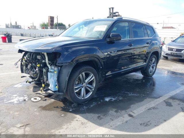 1V2YR2CA2KC619112 Volkswagen Atlas 3.6l V6 Se W/technology R-line