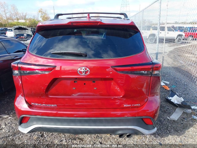 Toyota Highlander Xse 2022 5TDLZRBH4NS257810 Image 16