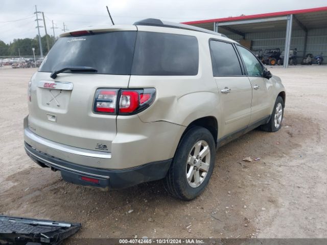 1GKKRPKD4FJ365182 GMC Acadia Sle-2