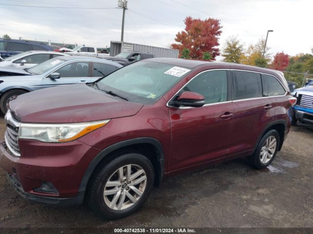 5TDBKRFH2GS330007 Toyota Highlander Le V6