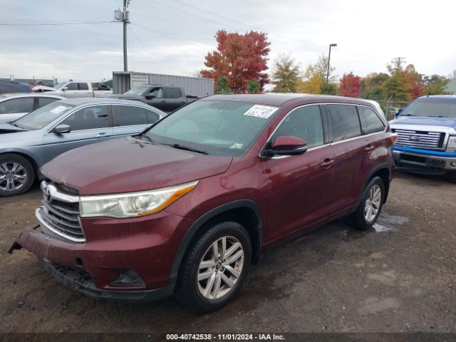 5TDBKRFH2GS330007 Toyota Highlander Le V6