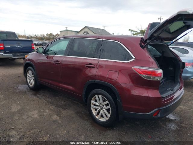 5TDBKRFH2GS330007 Toyota Highlander Le V6