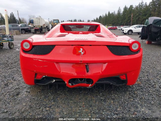 2013 FERRARI 458 SPIDER ZFF68NHA7D0194059 Photo 5