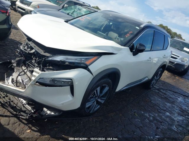JN8AT3CB4MW238791 Nissan Rogue Sl Intelligent Awd