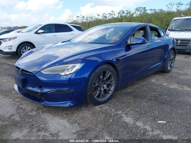 2021 TESLA MODEL S 5YJSA1E68MF451970 Photo 1