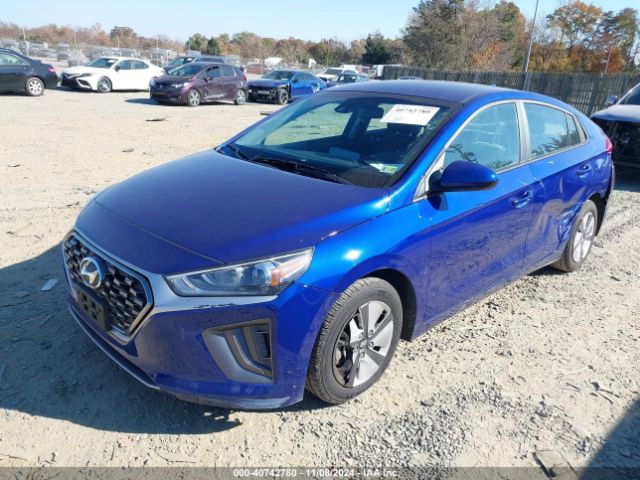 KMHC65LC6NU271543 Hyundai Ioniq Hybrid Blue