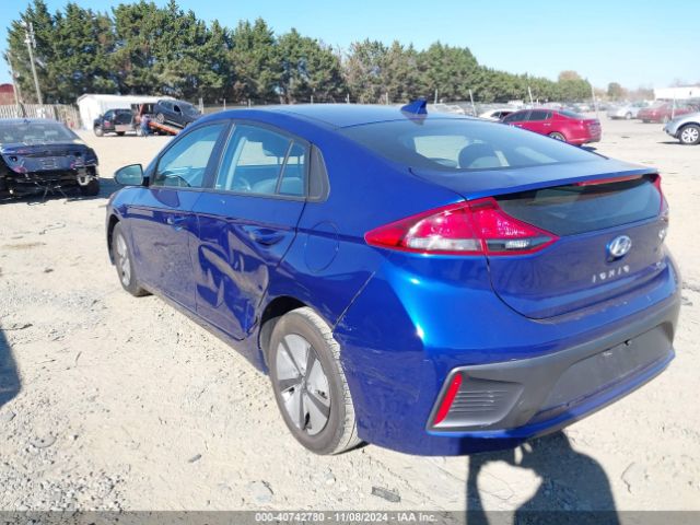 KMHC65LC6NU271543 Hyundai Ioniq Hybrid Blue