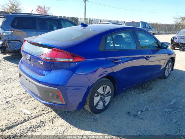 KMHC65LC6NU271543 Hyundai Ioniq Hybrid Blue