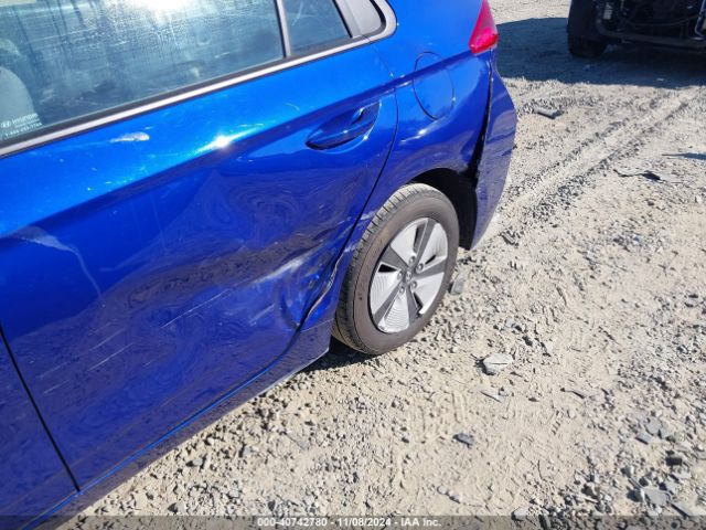 KMHC65LC6NU271543 Hyundai Ioniq Hybrid Blue