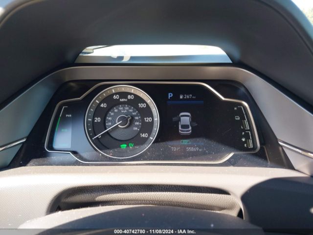 KMHC65LC6NU271543 Hyundai Ioniq Hybrid Blue