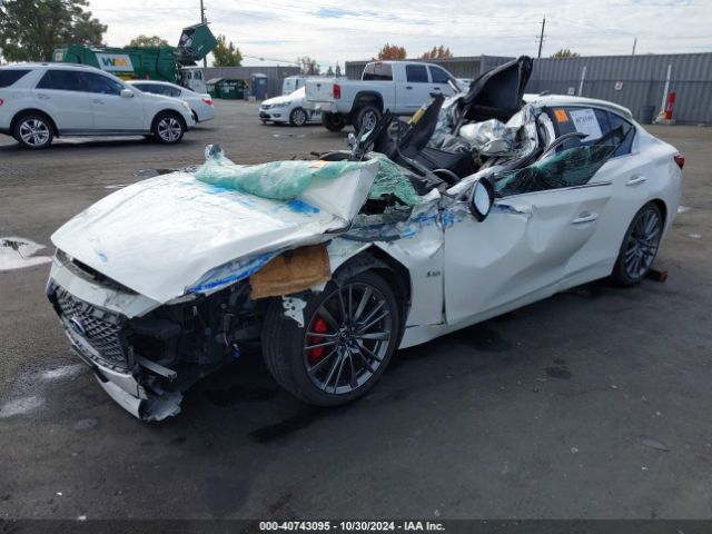 JN1FV7AP1KM760730 Infiniti Q50 3.0t Red Sport 400