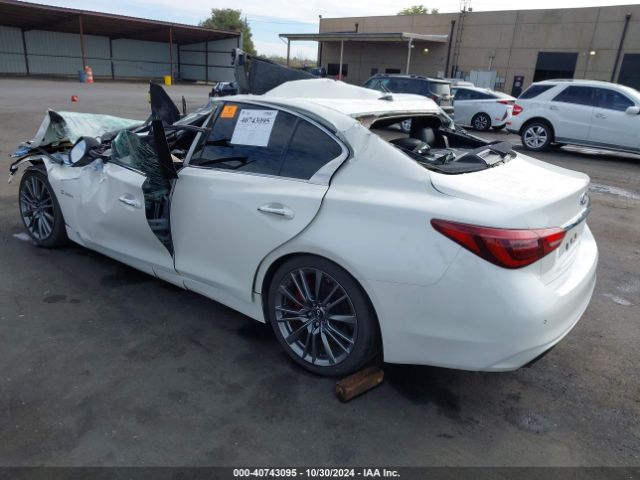 JN1FV7AP1KM760730 Infiniti Q50 3.0t Red Sport 400
