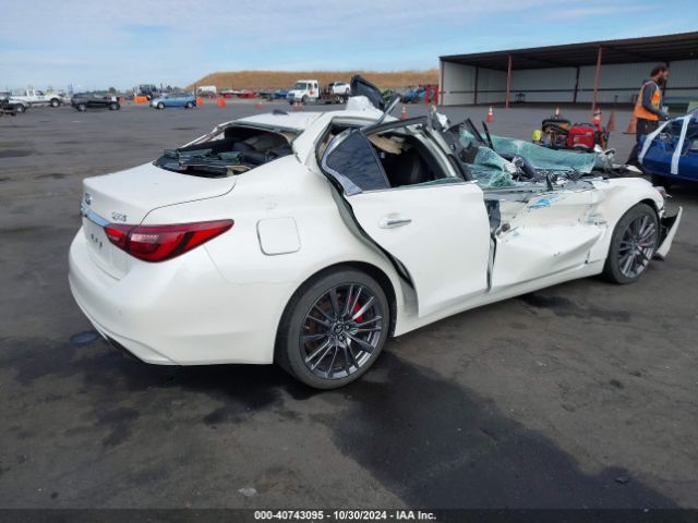 JN1FV7AP1KM760730 Infiniti Q50 3.0t Red Sport 400