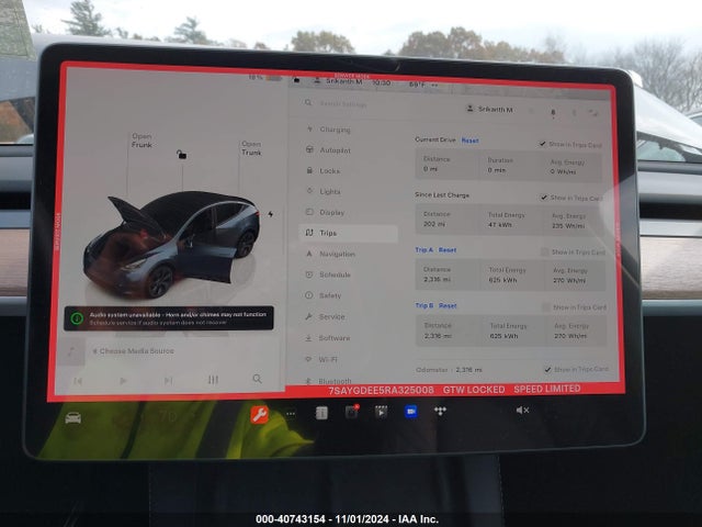 2024 TESLA MODEL Y 7SAYGDEE5RA325008 Photo 6