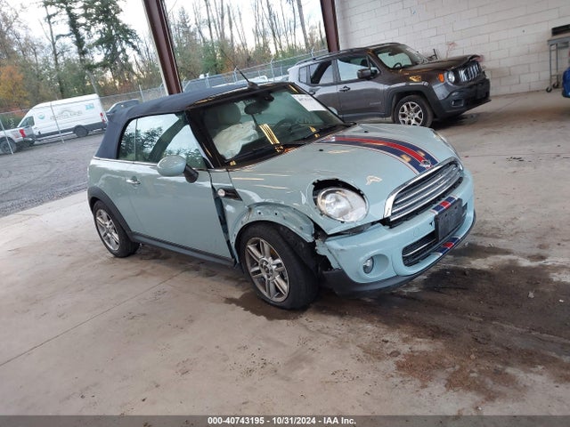 2013 MINI CONVERTIBLE WMWZN3C54DT568433 Photo 0