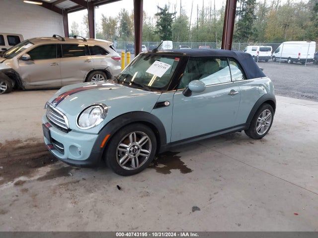 2013 MINI CONVERTIBLE WMWZN3C54DT568433 Photo 1