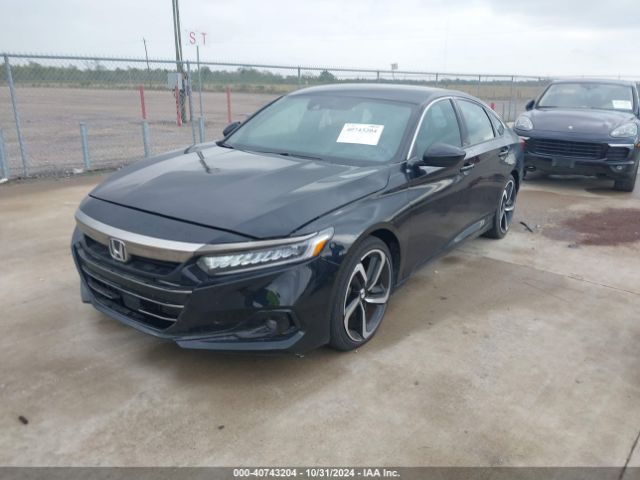 1HGCV1F3XNA025416 Honda Accord Sport