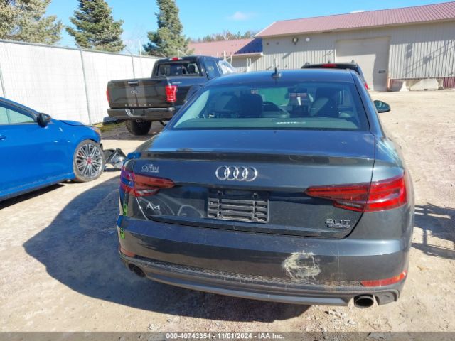 WAUDNAF48JA072236 Audi A4 2.0t Premium/2.0t Tech Premium