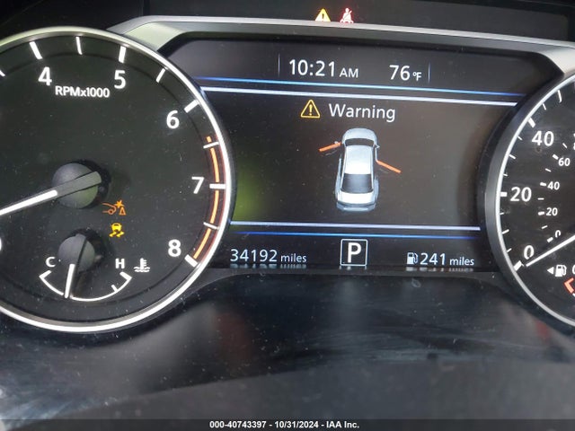 1N4BL4CV2PN340414 Nissan Altima Sr Fwd