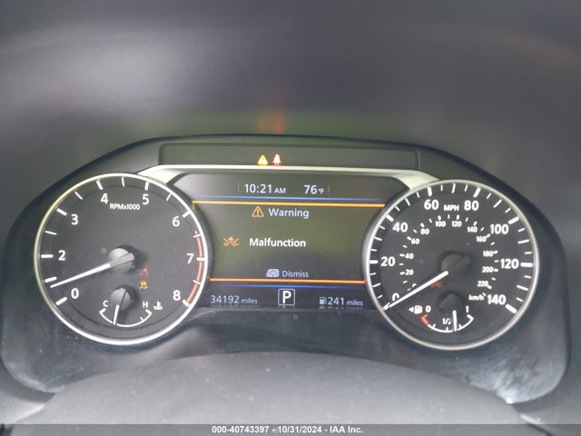 1N4BL4CV2PN340414 Nissan Altima Sr Fwd