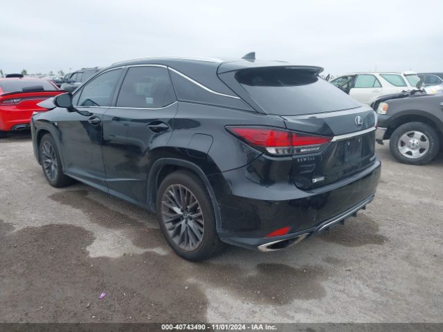 2T2YZMDA2NC345428 Lexus Rx 350 F Sport Handling