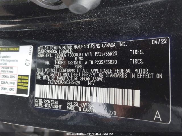 2T2YZMDA2NC345428 Lexus Rx 350 F Sport Handling