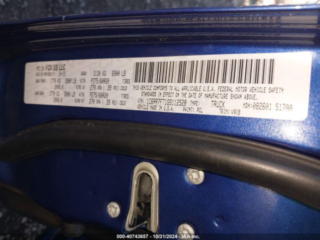 1C6RR7FT1GS112528 RAM 1500 Express