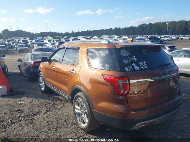 Ford Explorer Limited 2017 1FM5K7FH7HGC10163 Image 3