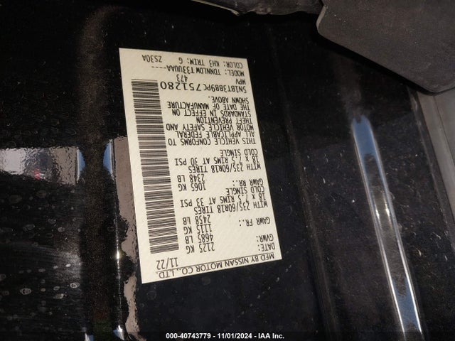 Nissan Rogue Sv Intelligent Awd 2023 5N1BT3BB9PC751280 Image 9
