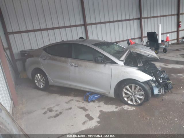 KMHDH4AE0FU342153 Hyundai Elantra Se (ulsan Plant)