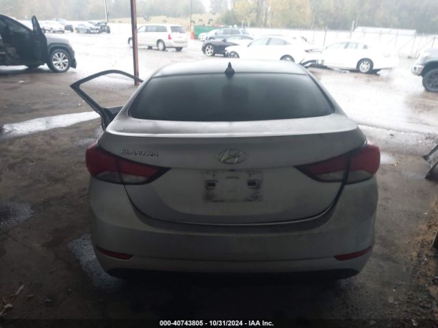 KMHDH4AE0FU342153 Hyundai Elantra Se (ulsan Plant)