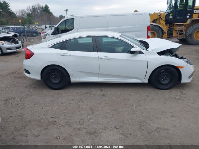 Honda Civic Lx 2020 2HGFC2F67LH510114 Image 13