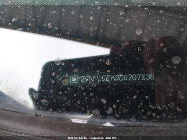 2GNFLGEK5G6207836 Chevrolet Equinox Ltz