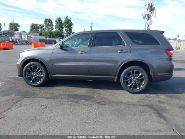 1C4RDHDG3MC540562 Dodge Durango Gt Rwd